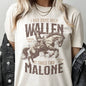 Wallen Malone Country Music Tees Wallen Nashville Concert