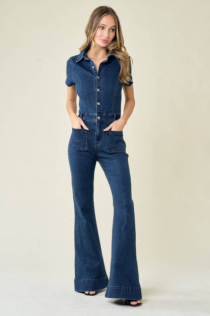 Saturday Night Fever Denim Jumpsuit