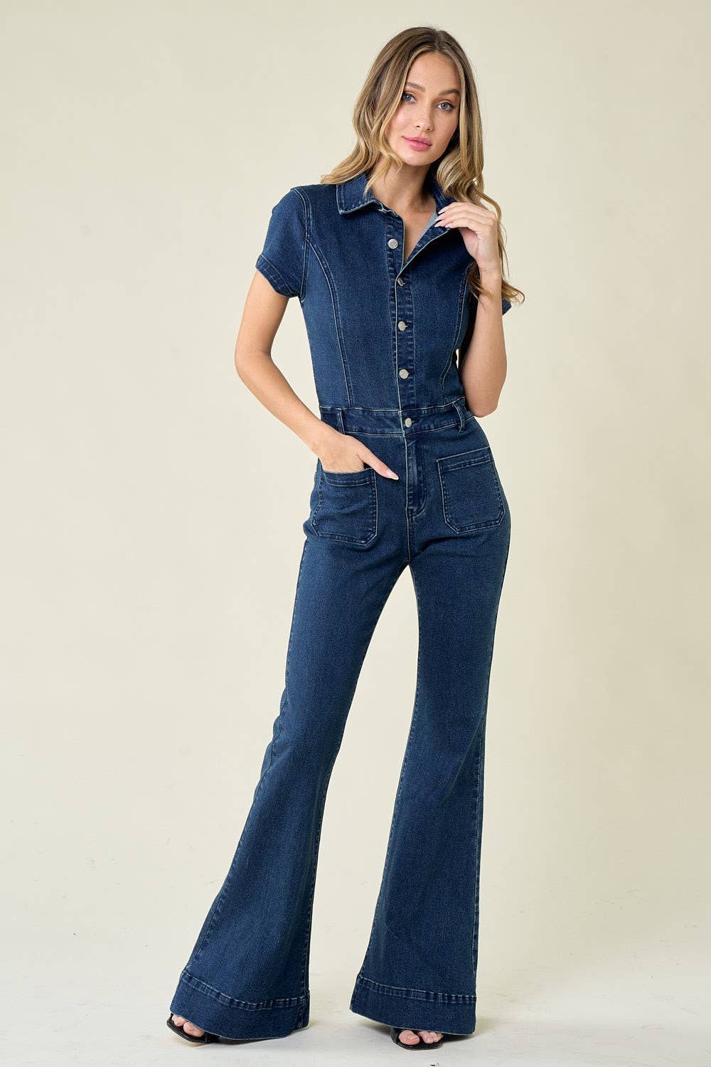 Saturday Night Fever Denim Jumpsuit