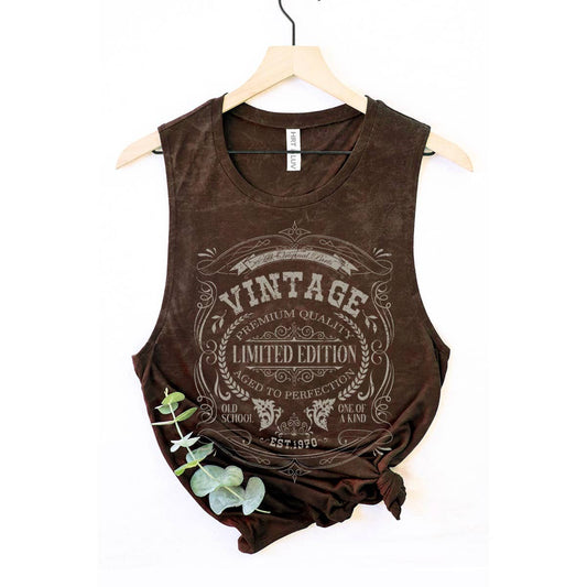 Vintage Limited Edition Graphic Tank Top